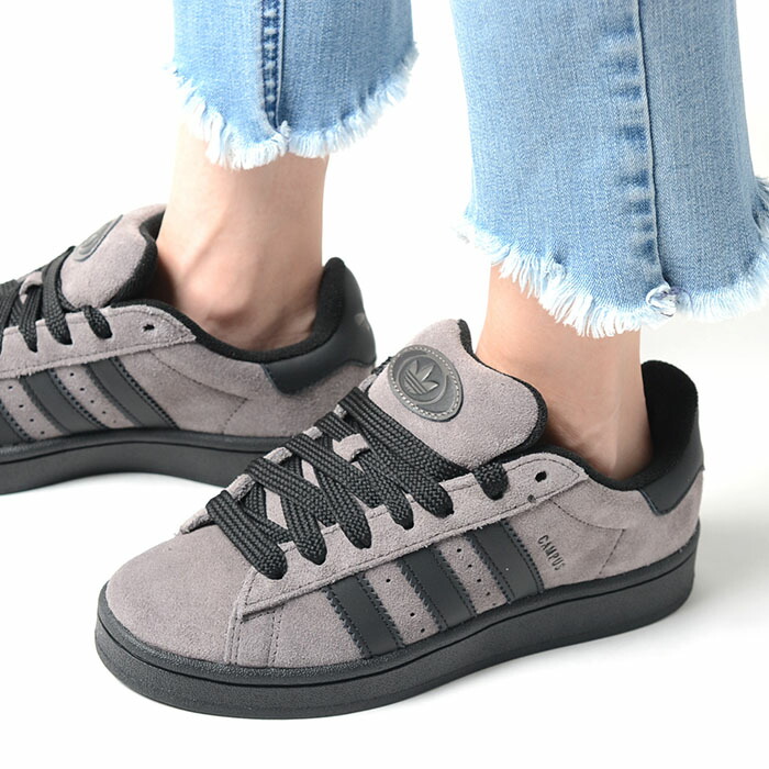 adidas CAMPUS 00s アディダス キャンパス レディース スニーカー 秋冬 チャコールグレー if8770画像