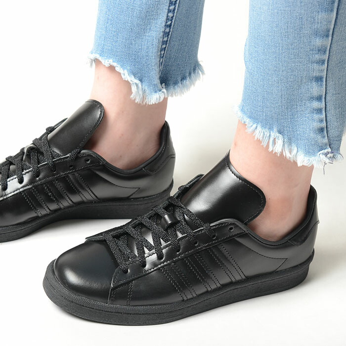 adidas CAMPUS 80s アディダス 校庭 レディース スニーカー 黒いこと jr2739l