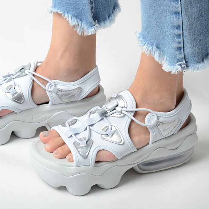 NIKE WMNS AIRMAX KOKO SANDAL ナイキ ウィメンズ エア マックス ココサンダル レディース ライトグレー hj9651-001｜honey（ハニー）