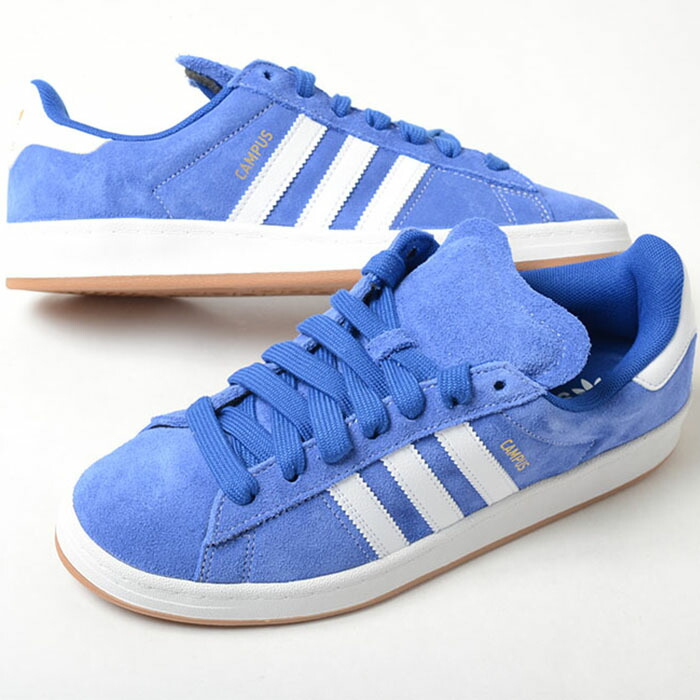 adidas CAMPUS ADV アディダス 校庭 スケートボーディング メンズ スニーカー 青み jp8204