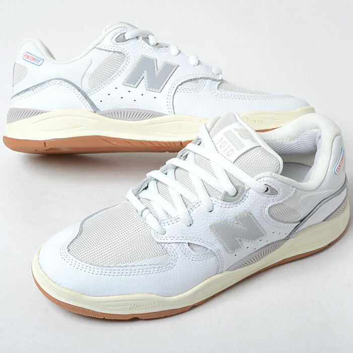 NEW BALANCE NM1010AW TIAGO ニュー平衡にする ティアゴ メンズ スニーカー 白いこと薄墨色 航空マイル1010aw