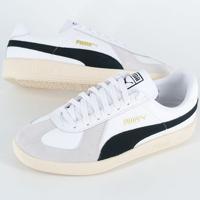 PUMA ARMY TRAINER プーマ アーミー トレーナー メンズ スニーカー ホワイトブラック 386607-01