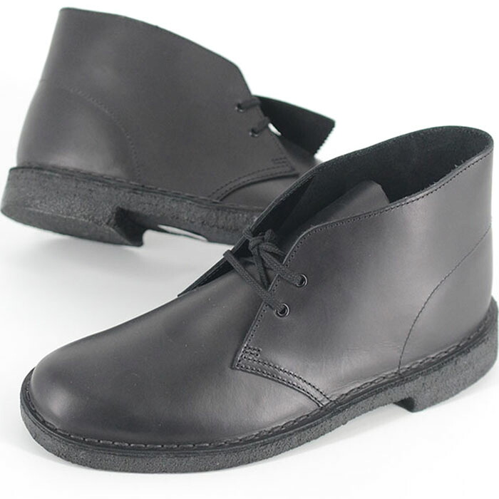 CLARKS ORIGINALS DESERT BOOT クラークス オリジナルス デザート ブーツ メンズ シューズ ブラック 44225|honey(ハニー)