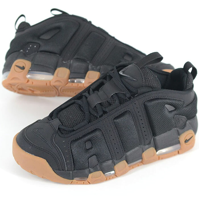 NIKE AIR MORE UPTEMPO LOW ナイキ エア モアアップ テンポ ロー メンズ スニーカー ブラック fz3055-003｜honey（ハニー）