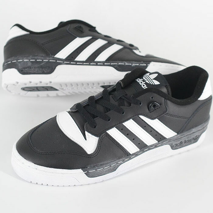 【訳あり】adidas RIVALRY LOW アディダス ライバルリー 置き目 レディース スニーカー 黒いこと fz6327w