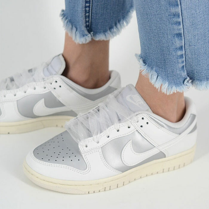 W NIKE DUNK LOW NEXT NATURE ウィメンズ ナイキ ダンク ロー ネクスト ネーチャー レディース スニーカー シルバー ib7311-001