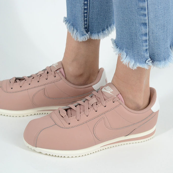【22.5cm-25cm】NIKE KIDS CORTEZ (GS) ナイキ コルテッツ スニーカー コーラルピンク ih7653-600