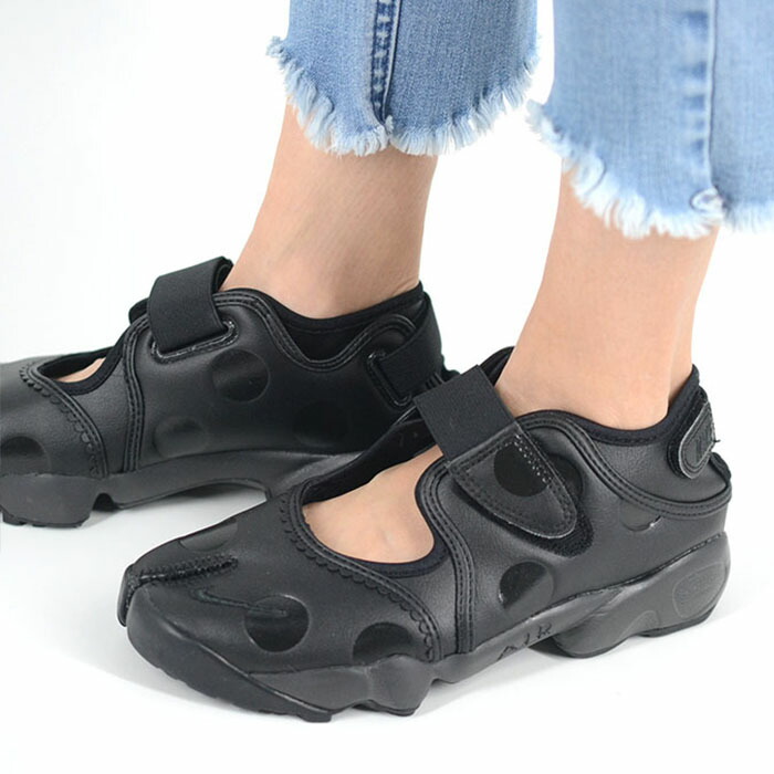 WMNS NIKE AIR RIFT ウィメンズ ナイキ エア リフト レザー ブラック ir1226-002