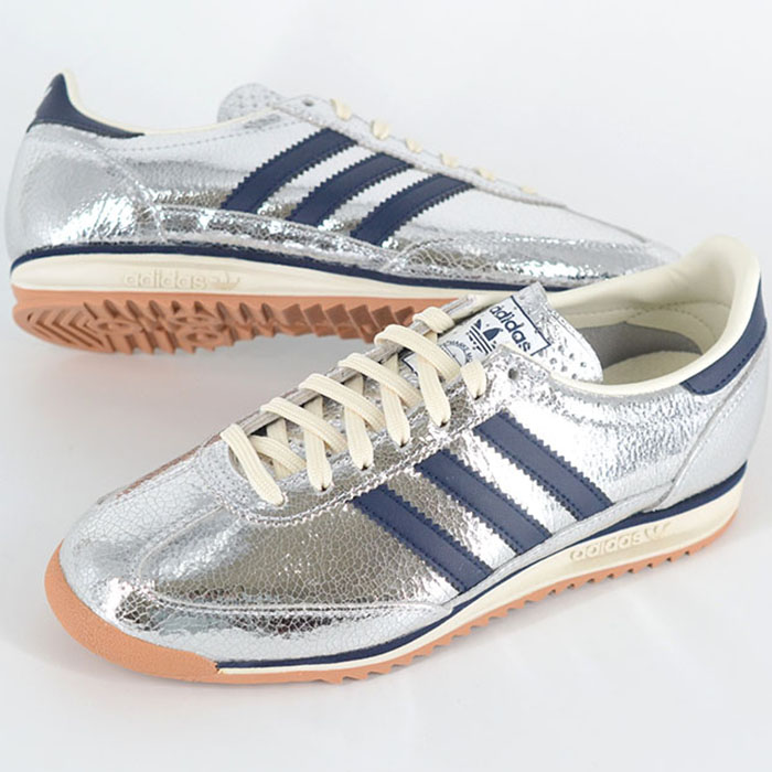 adidas SL 72 OG W アディダス エスエル ウィメンズ メンズ スニーカー シルバーネイビーjh8654m｜honey（ハニー）