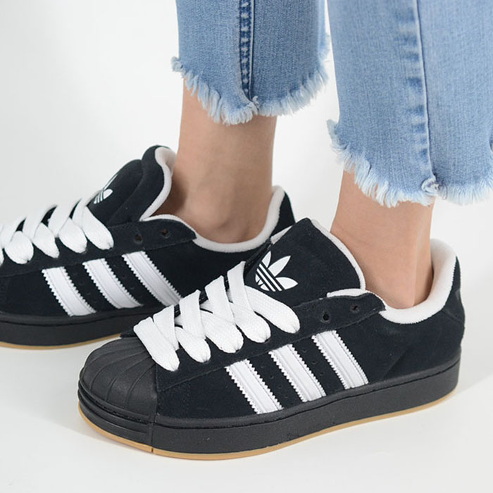 adidas SUPERSTAR ST アディダス スーパースター レディース スニーカー ブラック ki3512