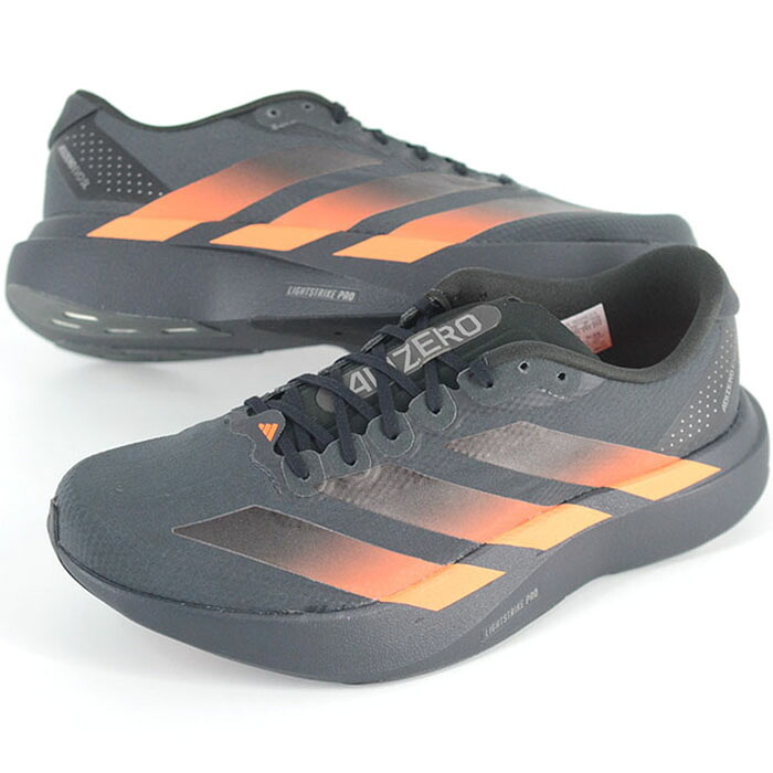 adidas Adizero EVO SL WOVEN M アディダス アディゼロ エヴォ ウーブン メンズ スニーカー ブラックオレンジ kj1995|honey(ハニー)
