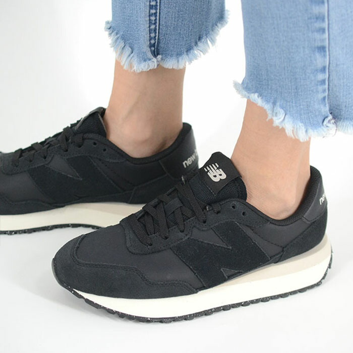 NEW BALANCE MS237SD ニュー平衡にする レディース スニーカー 黒いこと ms237sd 靴-スニーカー-レディース靴