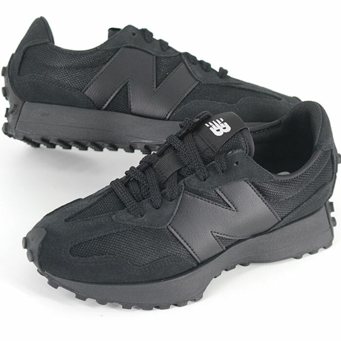 NEW BALANCE MS327CTB ニュー平衡にする メンズ スニーカー 黒いこと ms327ctbm メンズ靴-靴-スニーカー