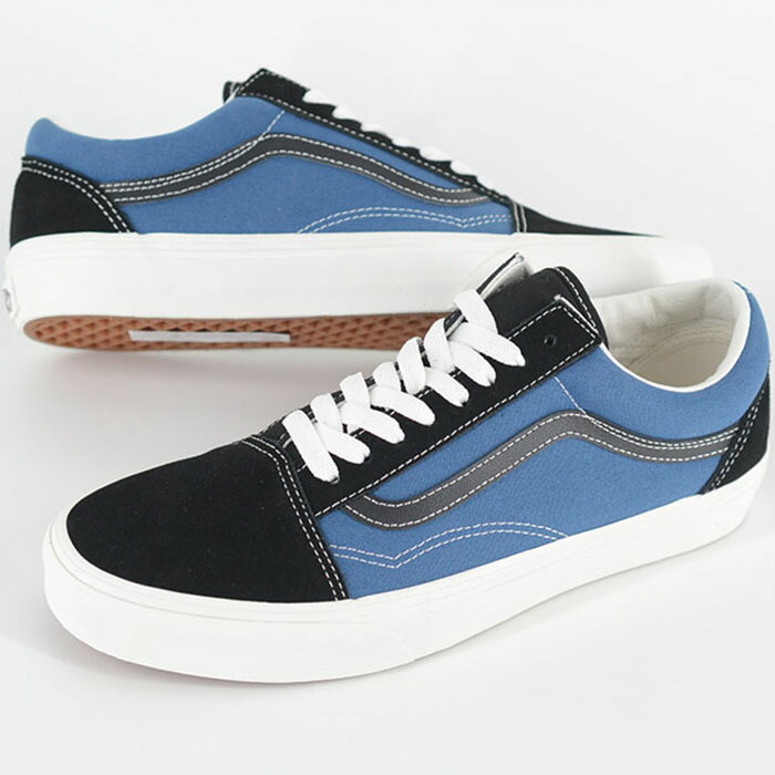 VANS OLD SKOOL メンズ スニーカー ブルーブラック vn000d7zngv