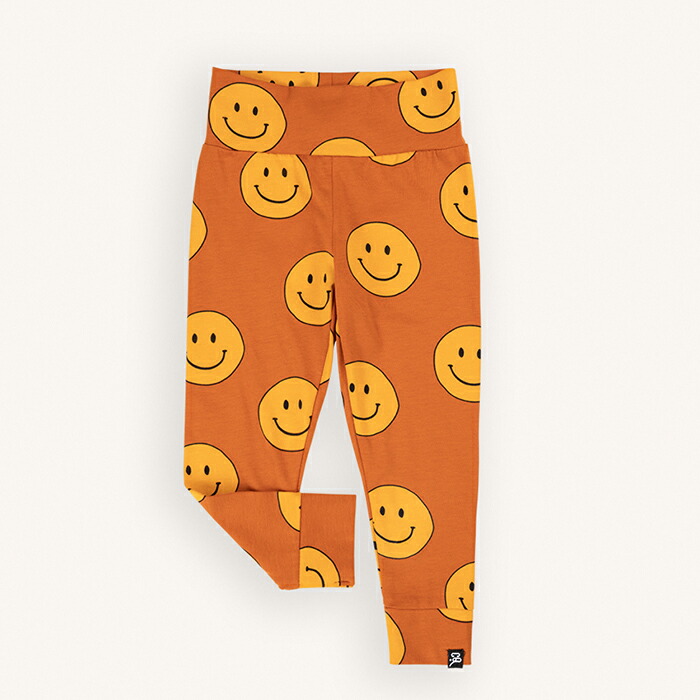 楽天市場】レギンス ベビー キッズ CarlijnQ Happy face yellow baby