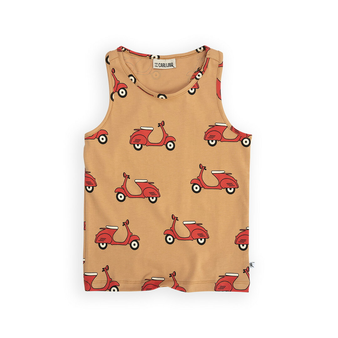 カーラインク　タンクトップ 楽天市場】CarlijnQ カーラインク タンクトップ Mr.hat KIDS