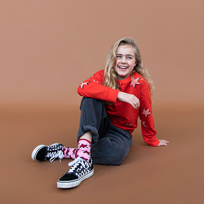 CarlijnQ カーラインク　りんご柄 ボアジャケット 【美品】匿名配送 CarlijnQ カーラインク りんご柄 ジャケット | KODOMOTO