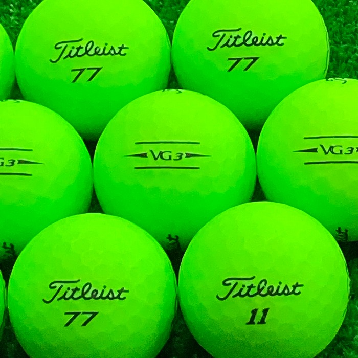 楽天市場 送料無料 ロストボール タイトリスト Titleist Vg3 年モデル マットグリーン 12球 Aランク ゴルフボール 中古 ｅｃｏボール