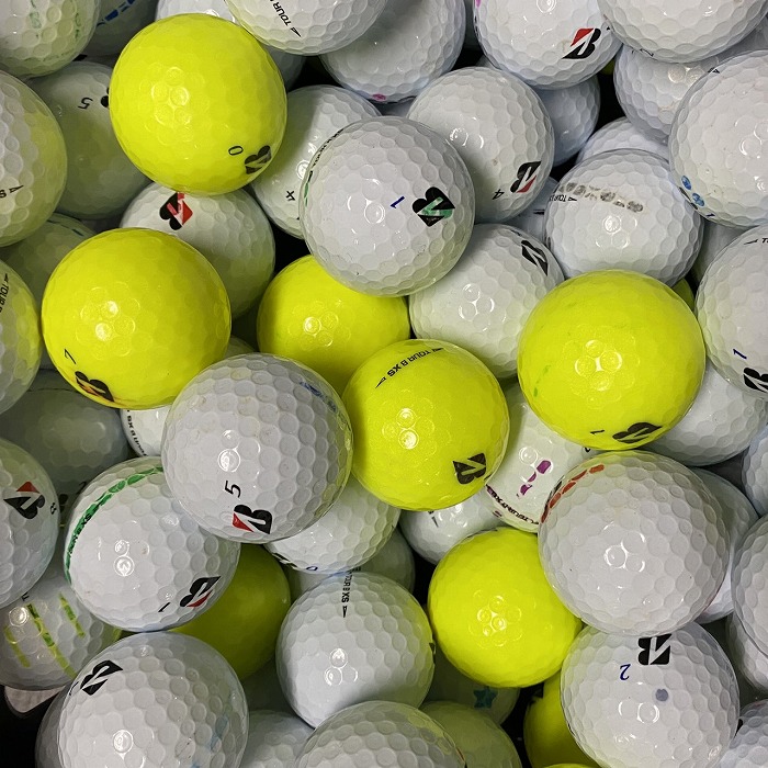 楽天市場 中古 送料無料 Bridgestone Golf Tour Bxs 年混合 球 マーカーab ロストボール ｅｃｏボール