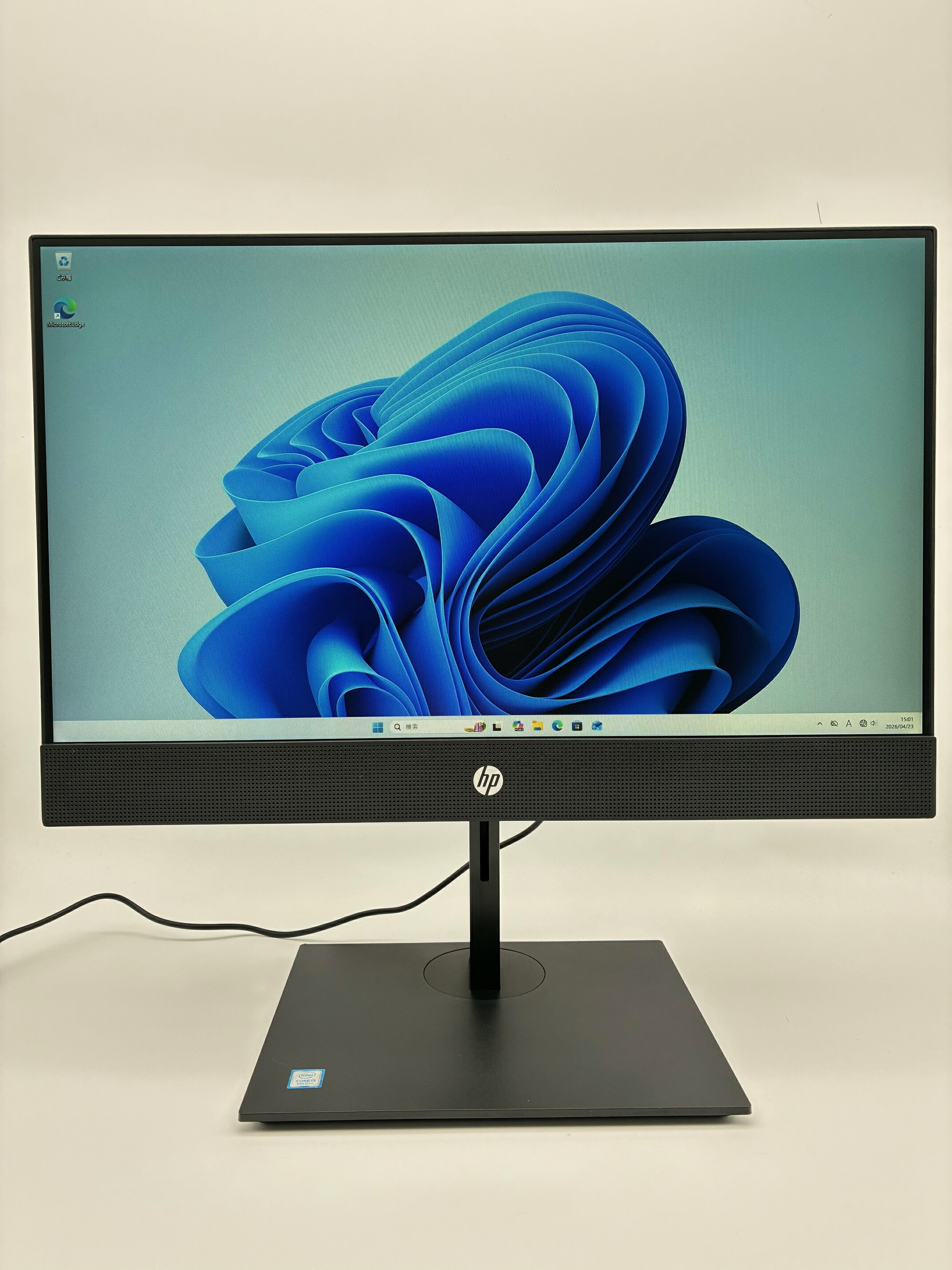 [WPS Office 2�t��]��̌^PC HP ProOne 600 G5 21.5�^ Core i3-9100T ��9���� ������8GB  SSD256GB FHD