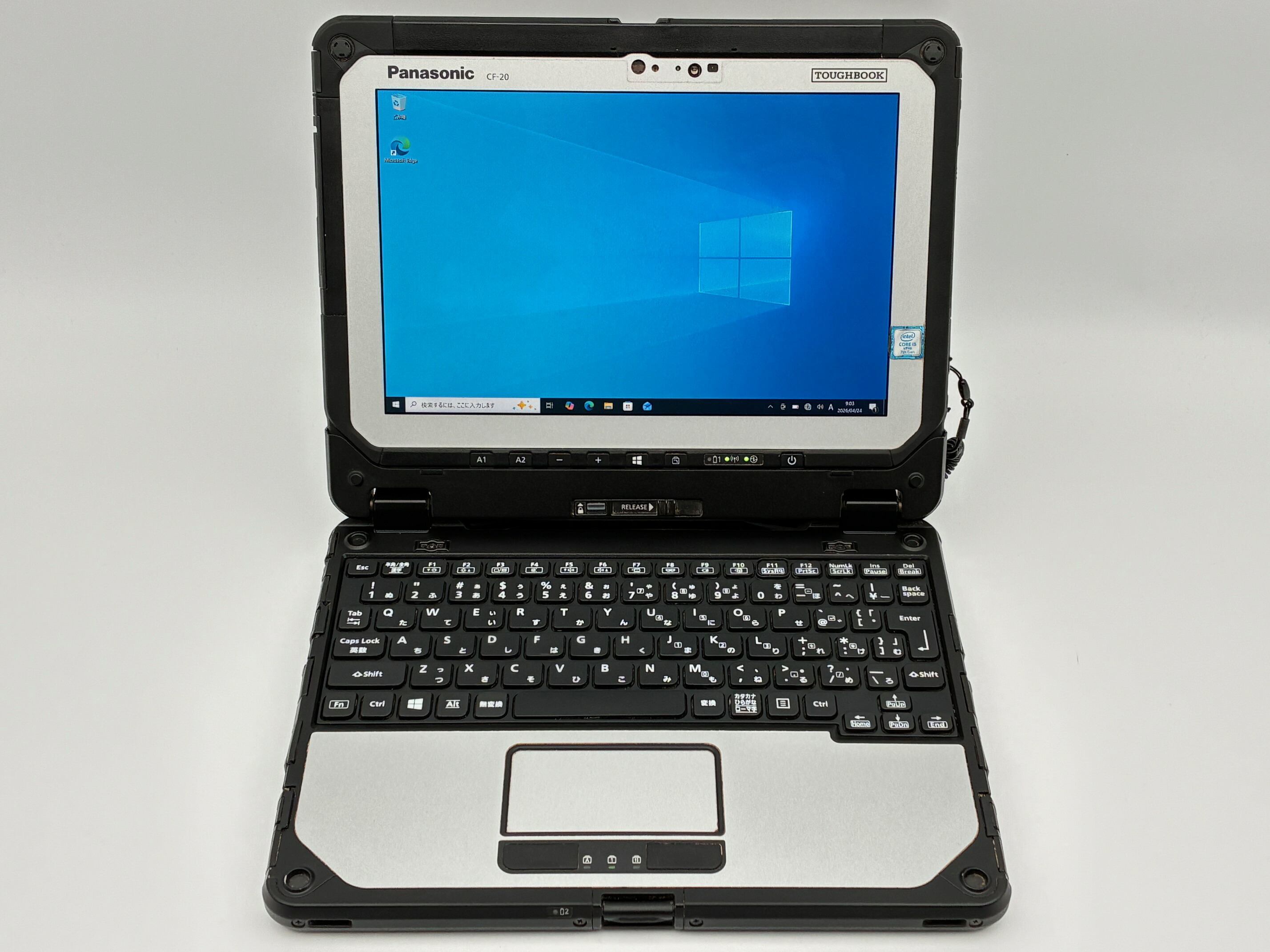 [WPS Office 2�t��]TOUGHBOOK CF-20 Core i5-7Y57 ������8GB SSD256GB 10.1�^ WUXGA �^�b�`�p�l��