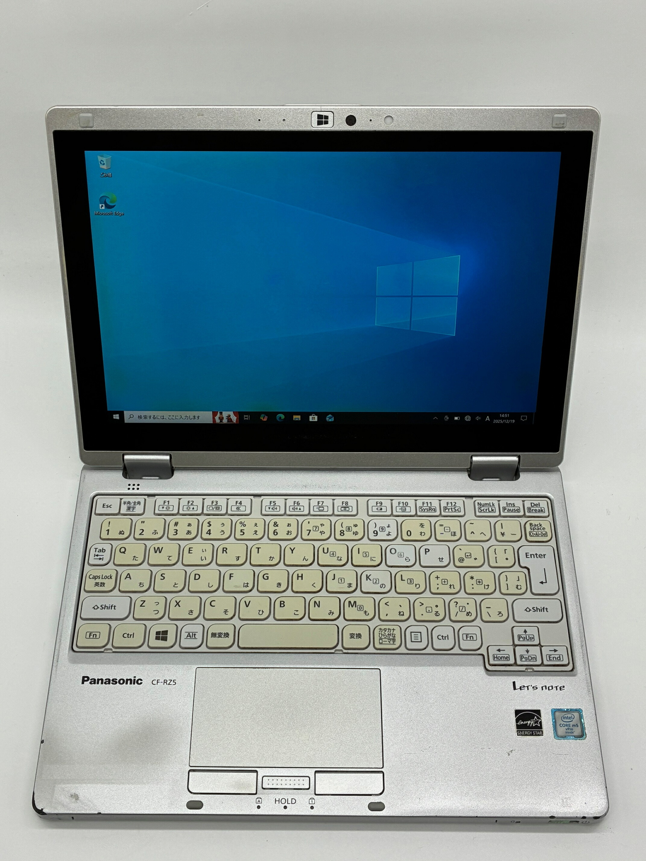 中古 ノートパソコン Panasonic Let&rsquo;s note CF-RZ5｜10.1型 WUXGA｜Core M m5-6Y57｜SSD128GB｜Windows 10 Pro｜Webカメラ搭載｜レッツノート モバイルノートPC タッチパネル office付｜ECOダイレクト