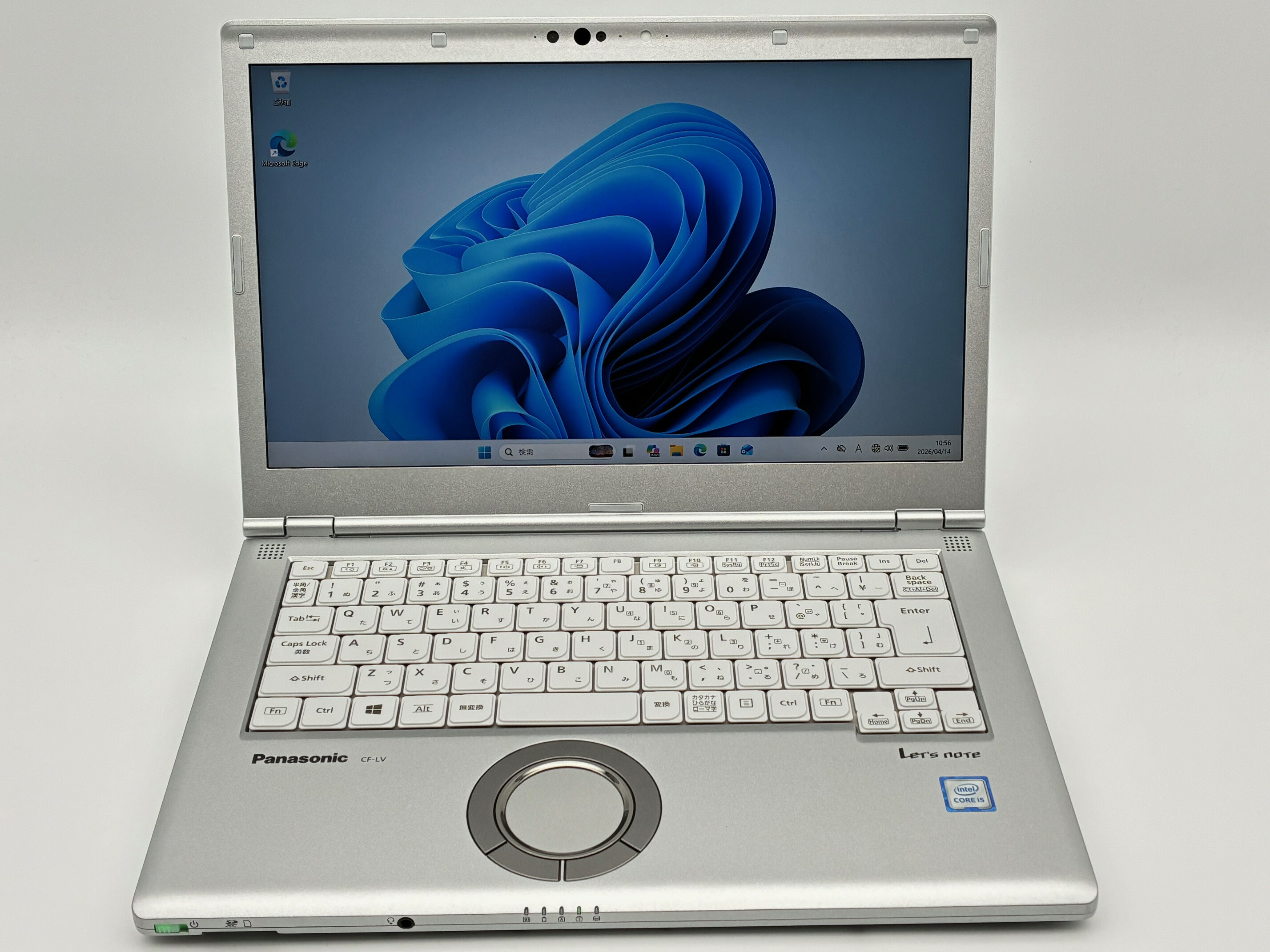 中古 ノートパソコン Panasonic Lets note CF-LV8KD5VS Core i5-8265U 第8世代 メモリ8GB SSD256GB 14型 FHD Windows11 Pro Webカメラ USB-C HDMI VGA office付 ACアダプタ付属 美品