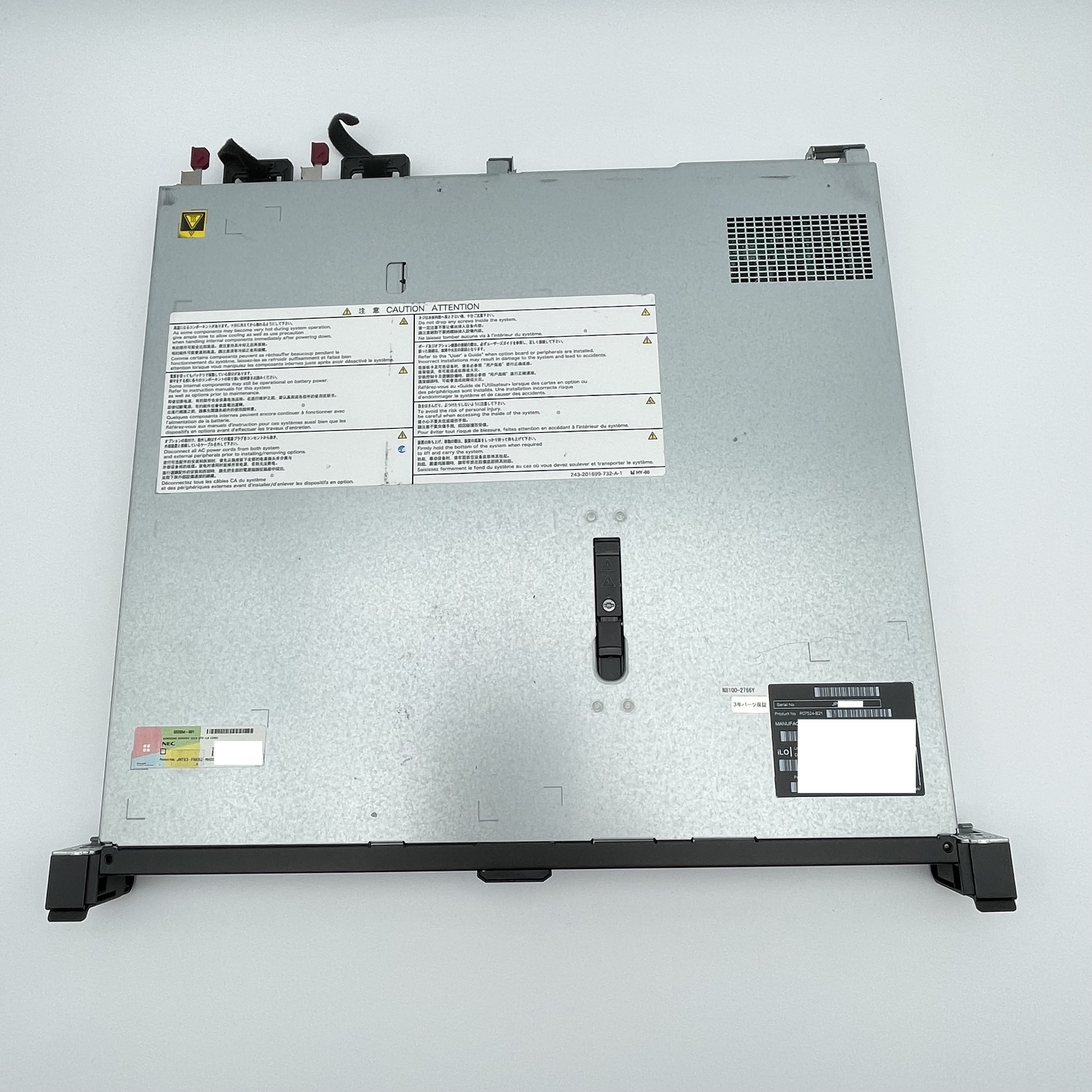 NEC Express5800 R110j-1 Xeon E-2124 ������16GB HDD1TB×2 ���b�N�}�E���g �T�[�o�[