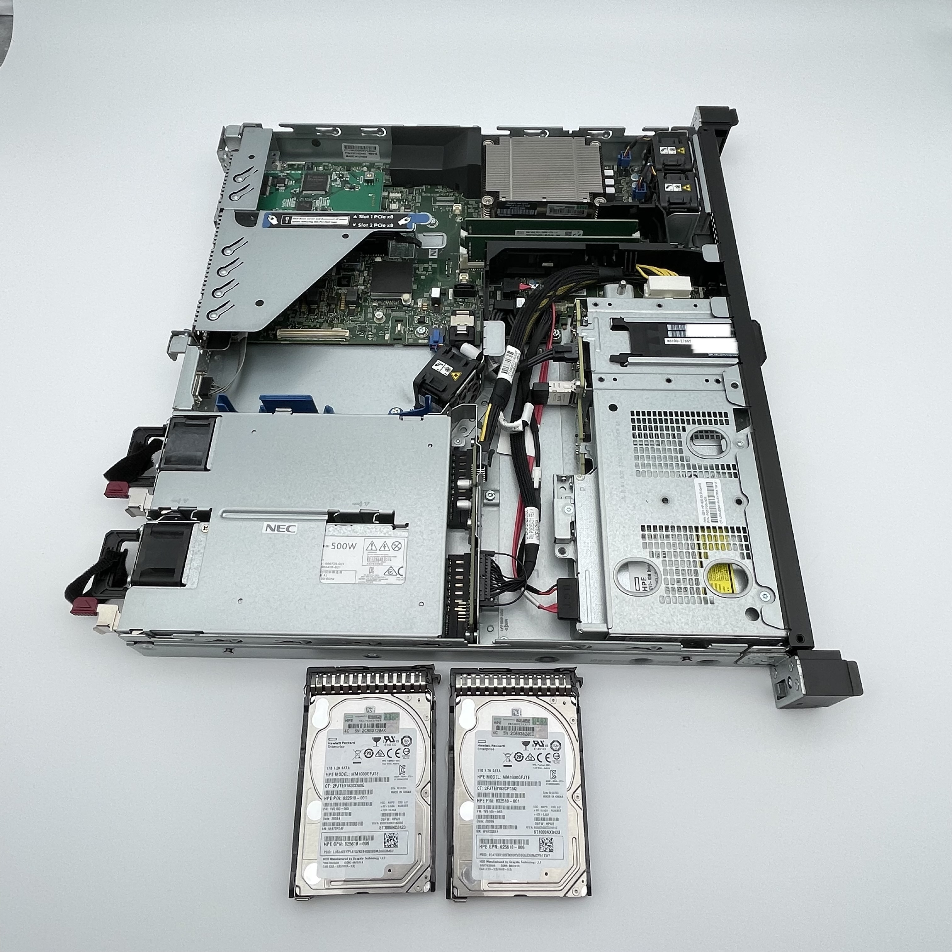 NEC Express5800 R110j-1 Xeon E-2124 ������16GB HDD1TB×2 ���b�N�}�E���g �T�[�o�[