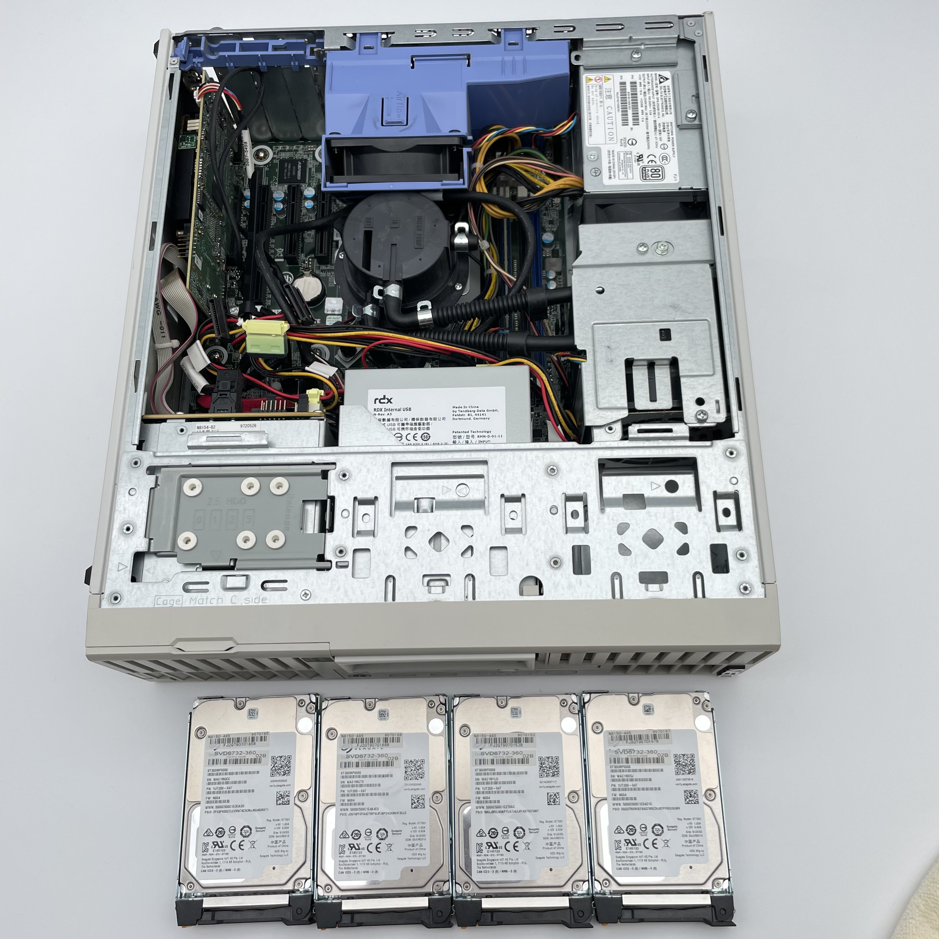 NEC Express5800 T110j-S Xeon E-2136 メモリ16GB HDD300GB×4 RDX搭載 タワーサーバー