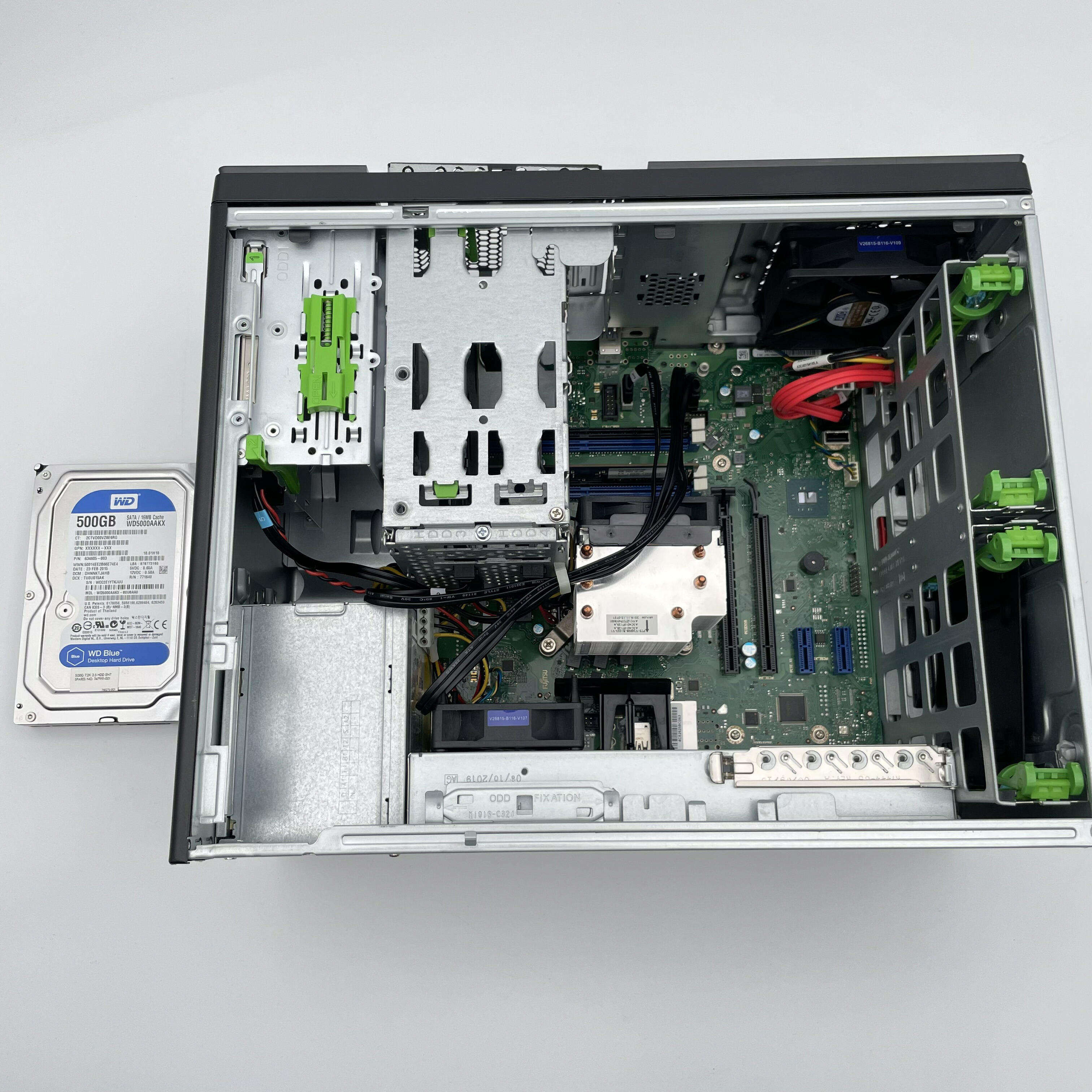 PRIMERGY TX1310 M3 Celeron G3930 メモリ4GB DVD-ROM タワー型 サーバー