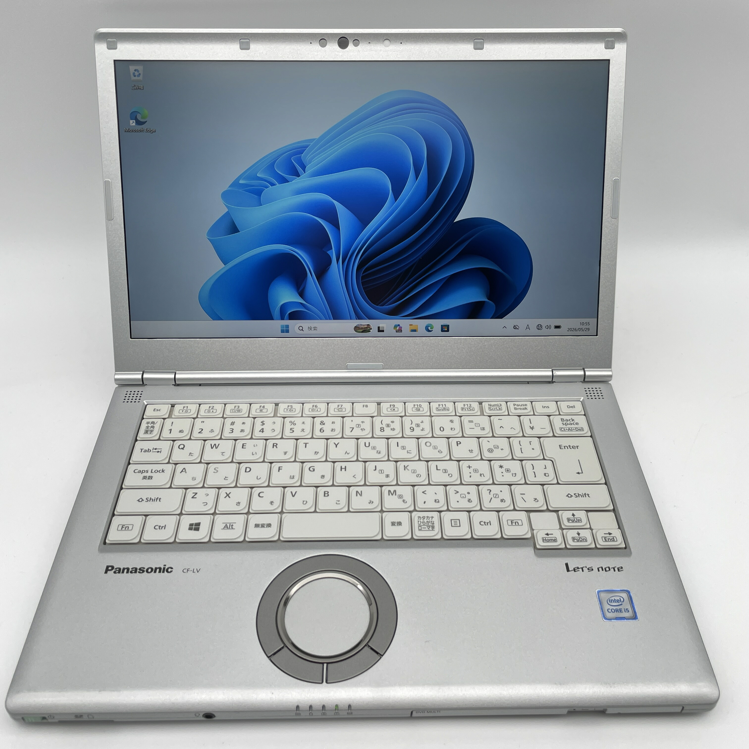 中古 万覚え帳マイコン Panasonic Let\u0027s note CF-LV8 Core i5-8265U 第8時人 記憶装置8GB 256GB SSD 14型 盛りだくさん固定ディスク Windows11 Pro ヴィデオディスクマルチ Web写真機 HDMI USB-C Office付き添い人 万覚え帳マイコン