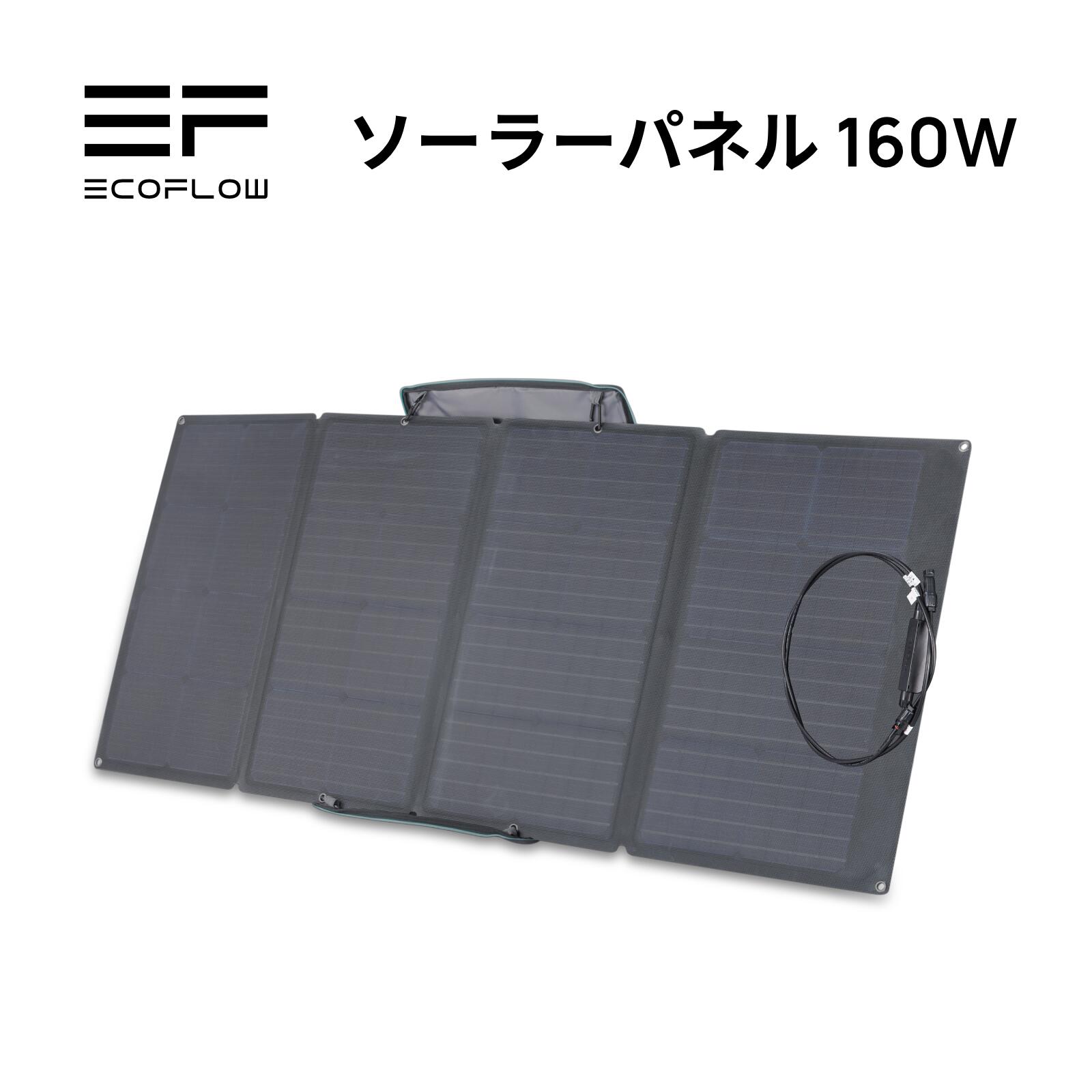 【楽天市場】EcoFlow ソーラーパネル 160W ソーラー充電器 太陽光