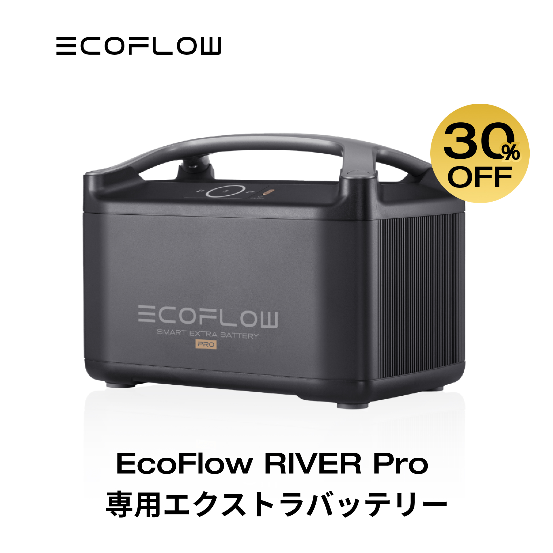 楽天市場】EcoFlow RIVER Pro専用エクストラバッテリー 720Wh
