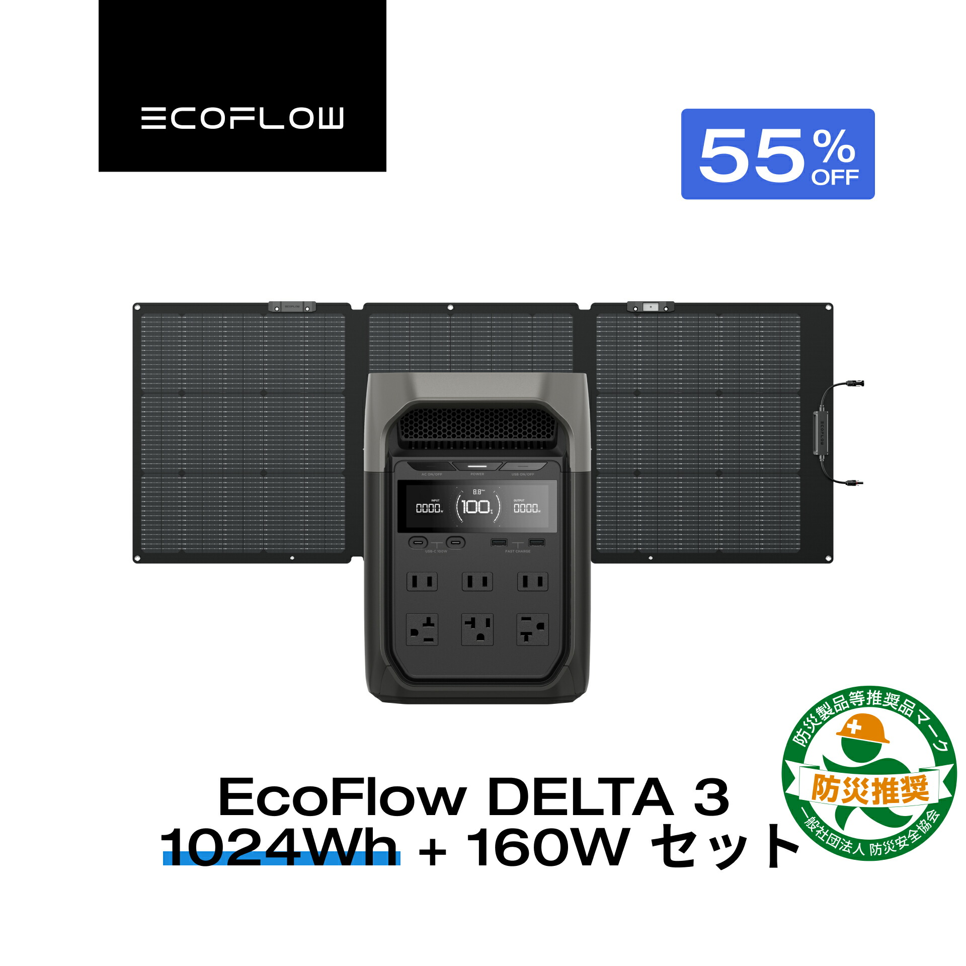 楽天市場】EcoFlow DELTA 3シリーズ専用バッグ ポータブル電源