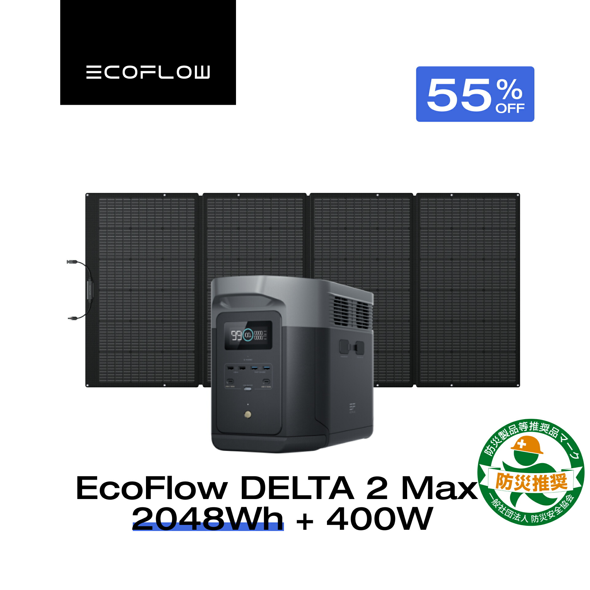楽天市場】【売り切れ】EcoFlow DELTA 2専用エクストラ