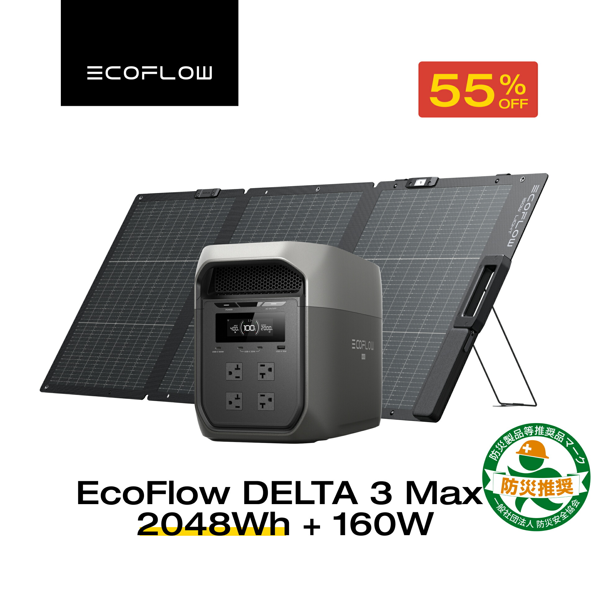 楽天市場】EcoFlow DELTA 2 専用ケース ポータブル電源 保護ケース