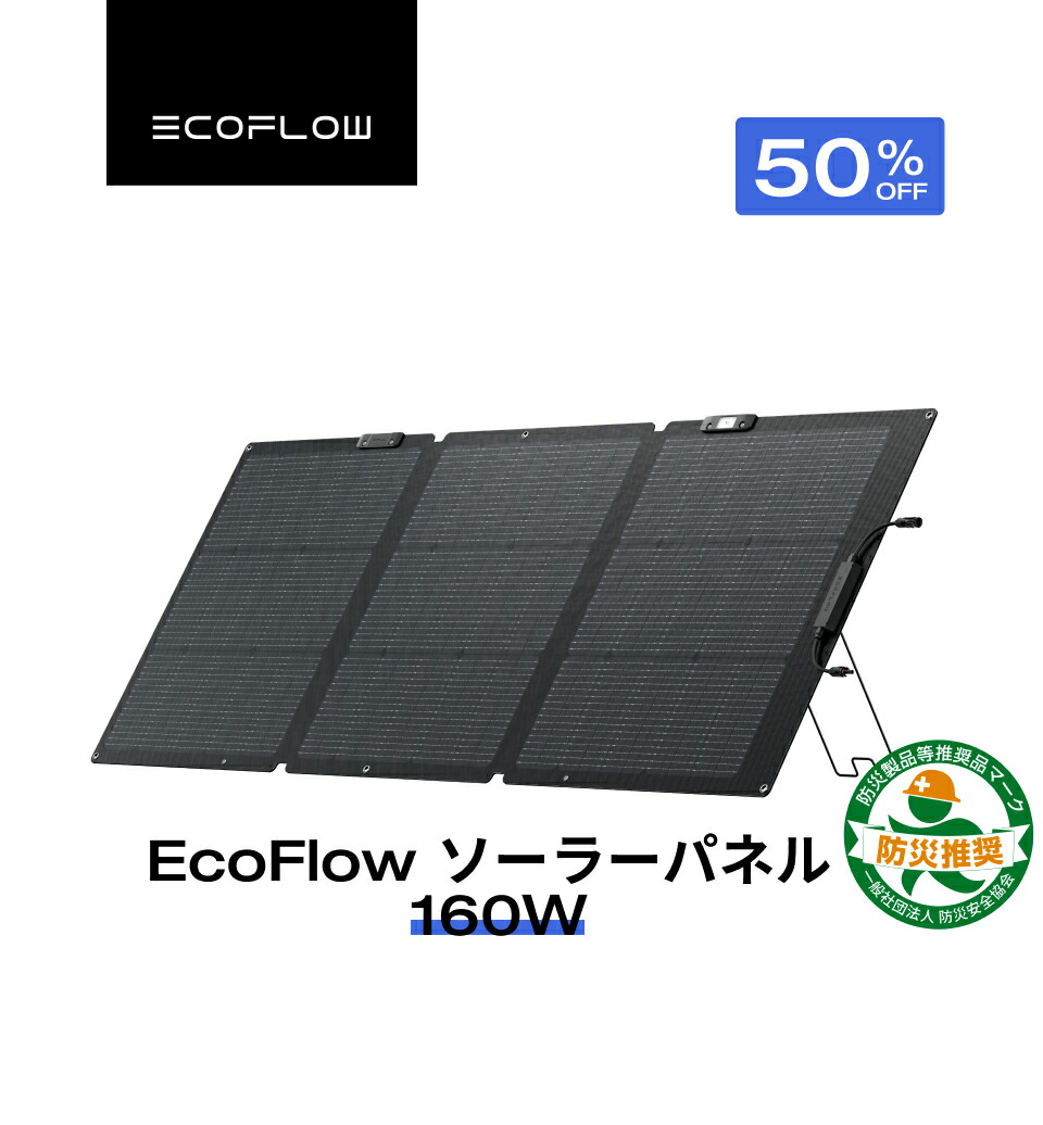 楽天市場】【クーポン利用で19,800円 12/14~】EcoFlow ソーラーパネル