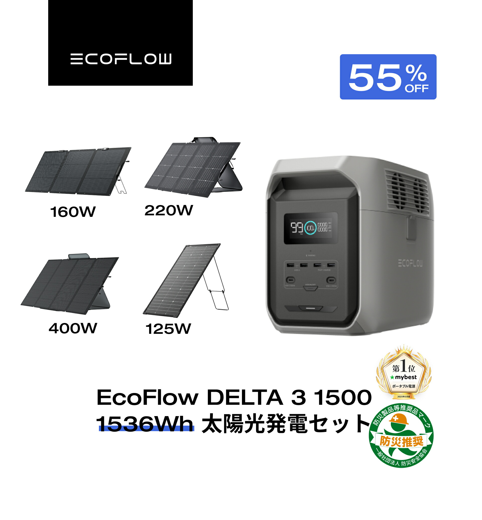 楽天市場】EcoFlow DELTA 3シリーズ専用バッグ ポータブル電源 収納