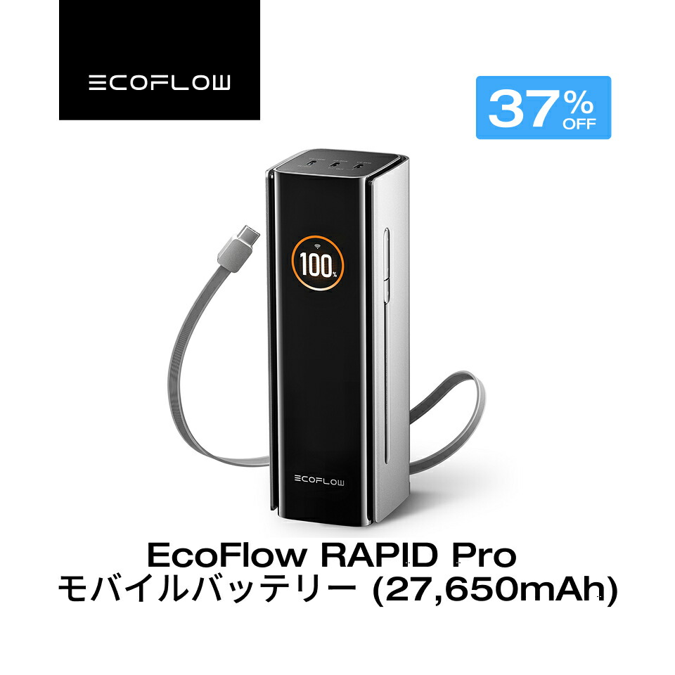 EcoFlow RAPID つづき物新商いもの特集