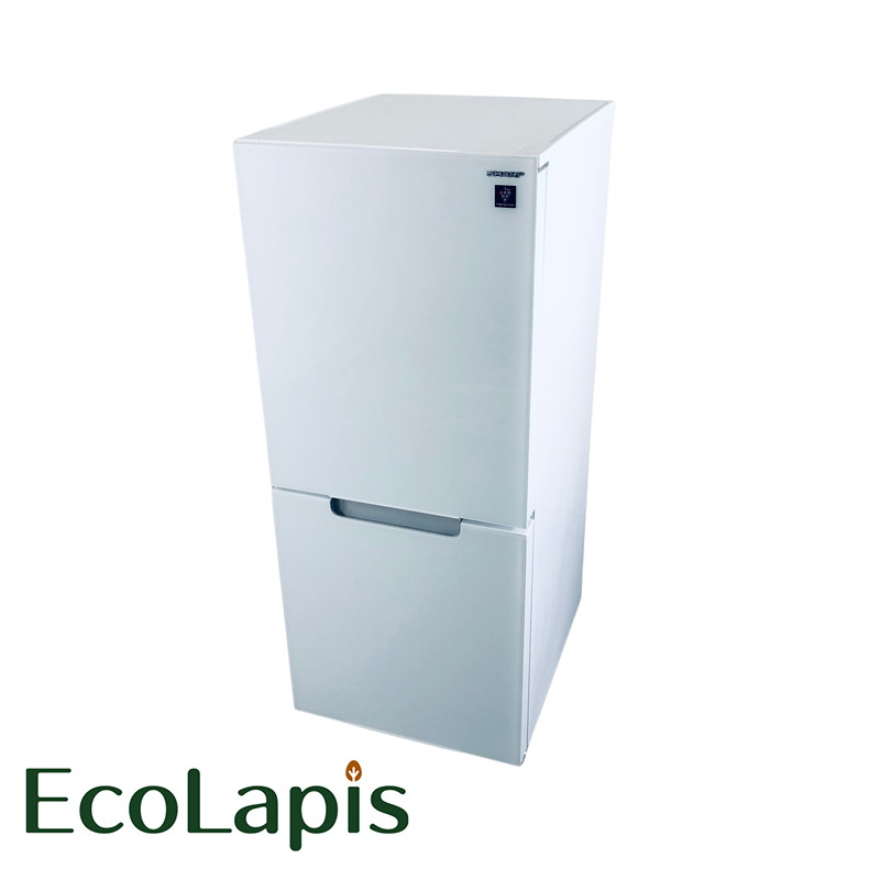 2021年モデルの中古のSHARPブランドの白色冷蔵庫 2021年モデルの中古のSHARPブランドの白色冷蔵庫