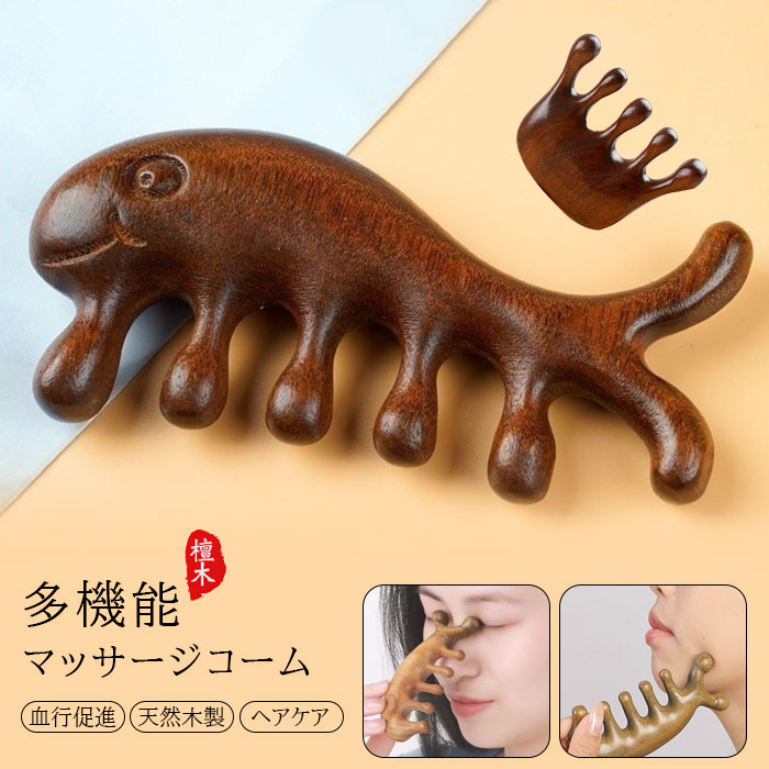 楽天市場】カッサプレート くし マッサージコーム 頭皮マッサージ