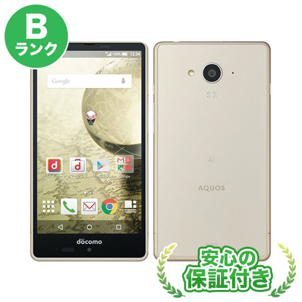 流行 docomo AQUOS EVER SH-04G ゴールド 本体 Bランク スマホ 中古 送料無料 当社6ヶ月保証 balance-life.gr