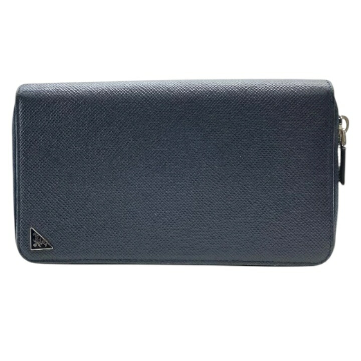 【未使用】PRADAプラダ　ラウンドファスナー　折財布　❤︎ PRADA プラダ ラウンドファスナー 二つ折り財布 コンパクト財布