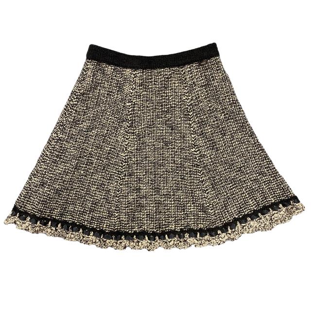 楽天市場】シャネル P20607V11926 ボトムス スカート ひざ丈 コットン  