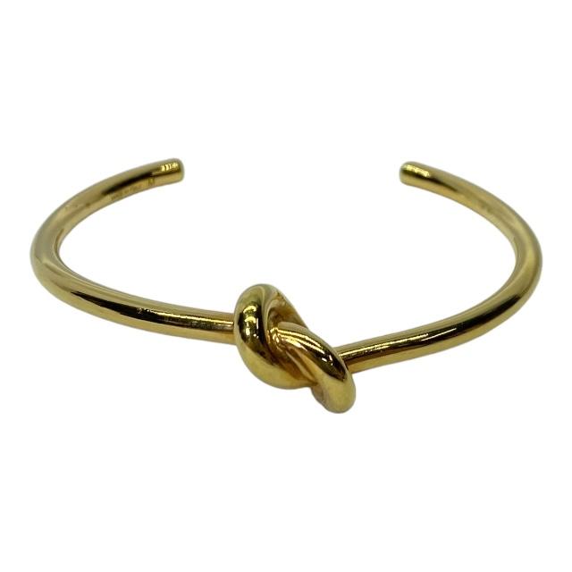 CELINE ゴールドノットブレスレット ノット ダブル ブレスレット[46P446BIG.35GS] Knot Double