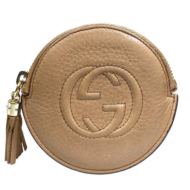グッチ GGマーモント ハート レザー コインケース ダブルG ハートシェイプコインケースブラック レザー | GUCCI公式