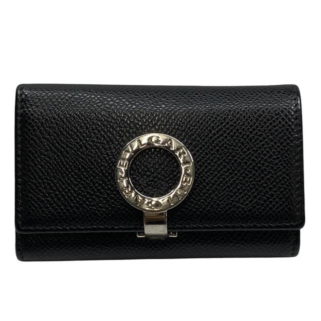 付属品付 極美品✨　ブルガリ　キーケース　６連　サークルロゴ　ロゴクリップ　黒色 楽天市場】BVLGARI ブルガリ ブルガリブルガリ グレインレザー