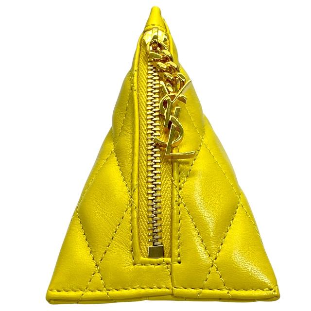 美品✨サンローラン　ポーチ　カサンドラロゴ　キルティング　レザー　黒 楽天市場】SAINT LAURENT サンローラン ポーチ 669934 1EL01
