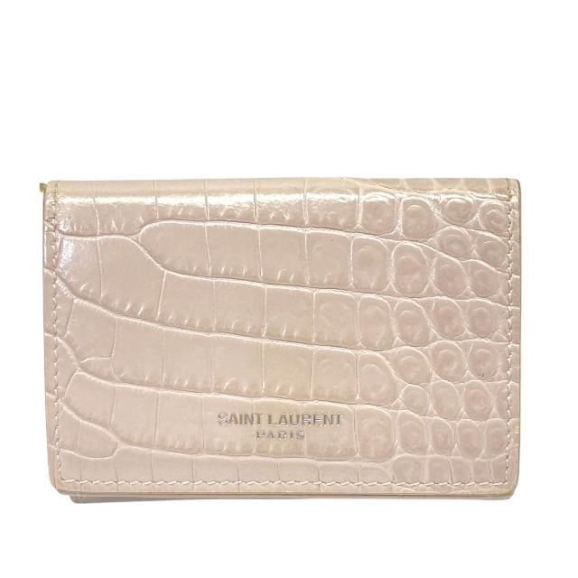 SAINT LAURENT レオパード柄 二つ折り財布 サンローラン」春財布は傑作揃い！ “YSLモノグラム”に豹柄etc